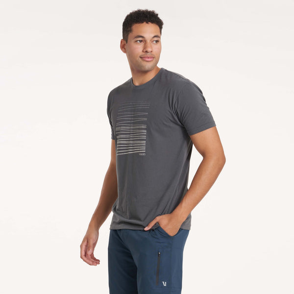 Driftwood Tee | Charcoal