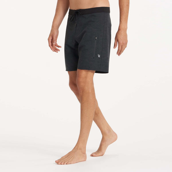 Infinity Boardshort | Black Vintage Ocean