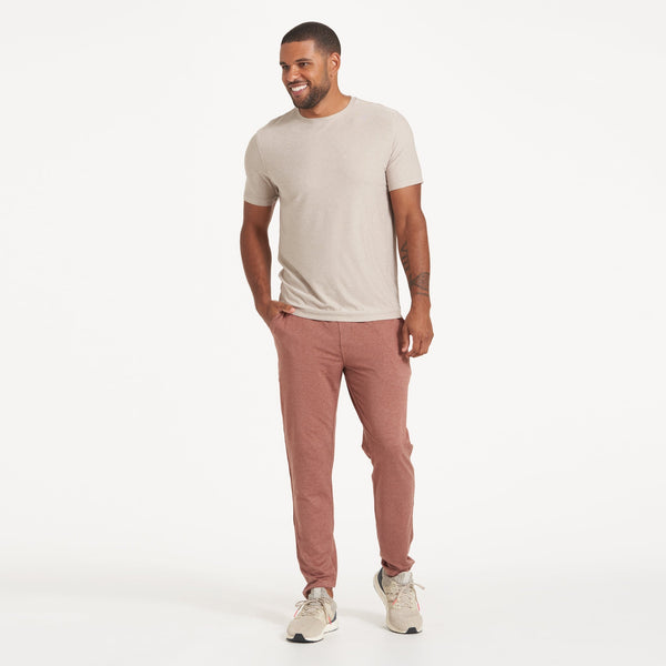 Strato Tech Tee | Oyster Heather
