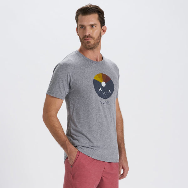 Mountain Light Tee | Heather Grey