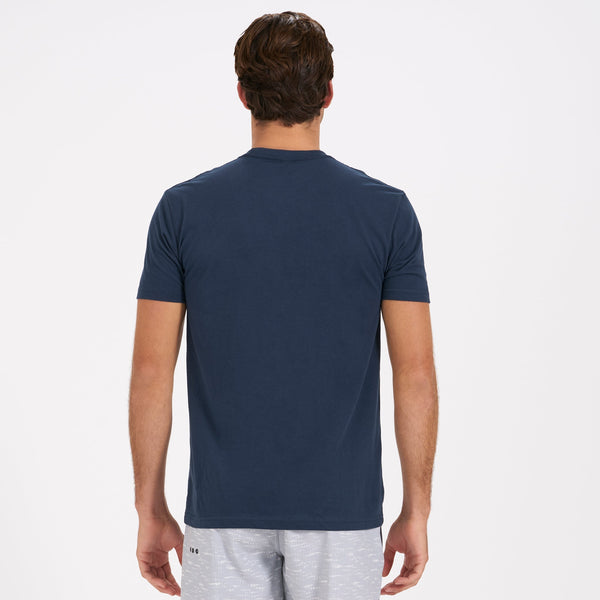 Ridge Reflection Tee | Indigo Heather