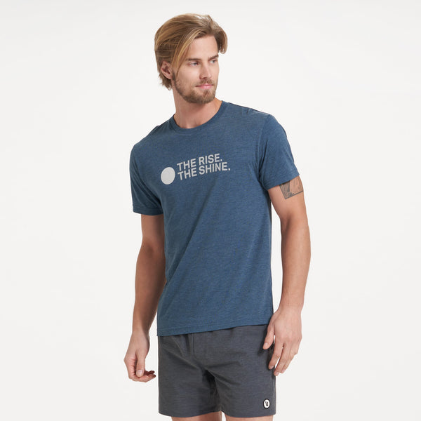 TRTS Tonal Tee | Indigo Heather