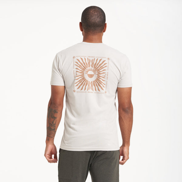 Set & Rise Tee | Light Heather Grey