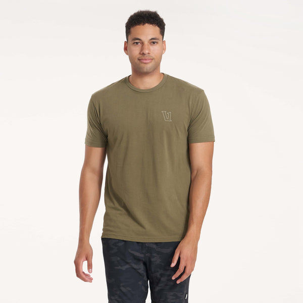 Mountain Peak Tee | Army