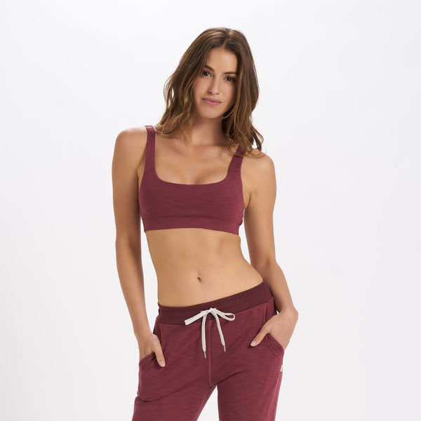 Lux Rib Daily Bra | Desert Rose Heather