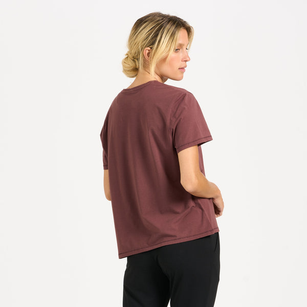 Feather Tee | Fig