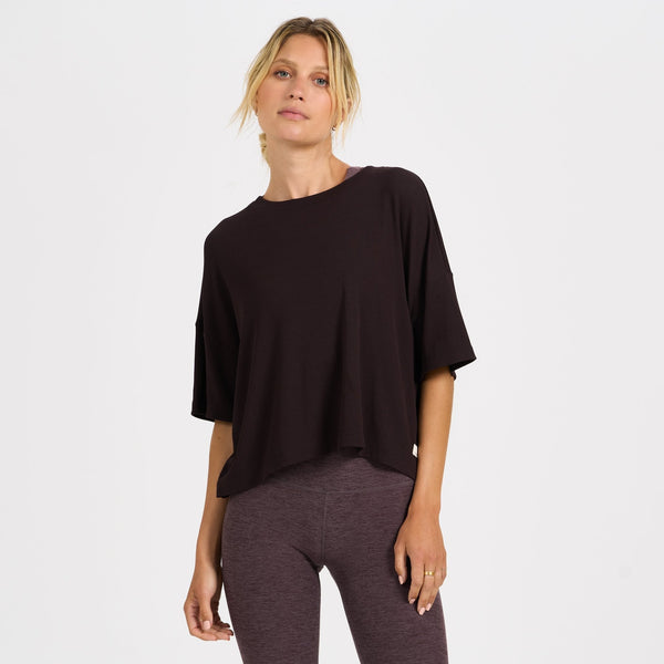 Cove Tee | Dark Cherry