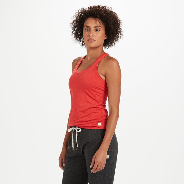 Lux Performance Tank | Melon Heather
