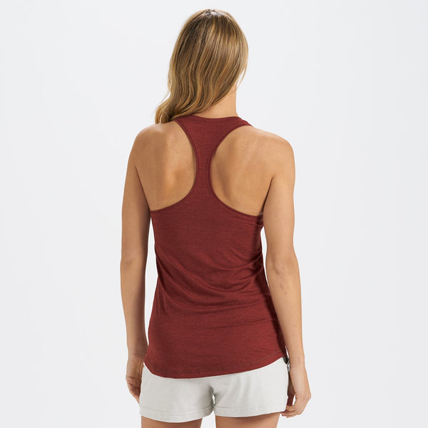 Lux Performance Tank | Spice Heather