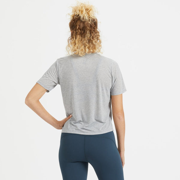 Chloe Tee | Light Heather Grey