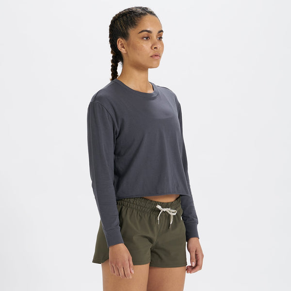Long-Sleeve Coast Tee | Charcoal