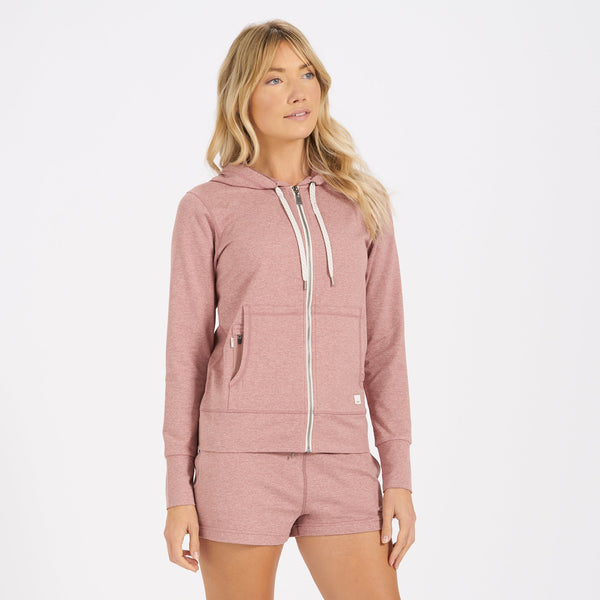 Halo Performance Hoodie | Burnt Clay Heather
