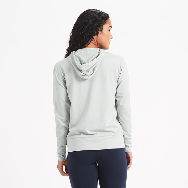 Halo Performance Hoodie | Sage Heather