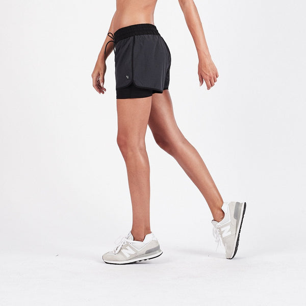 Breeze Performance Short | Charcoal