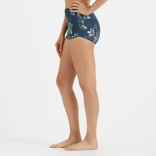 Seascape Shorty | Indigo Vintage Floral