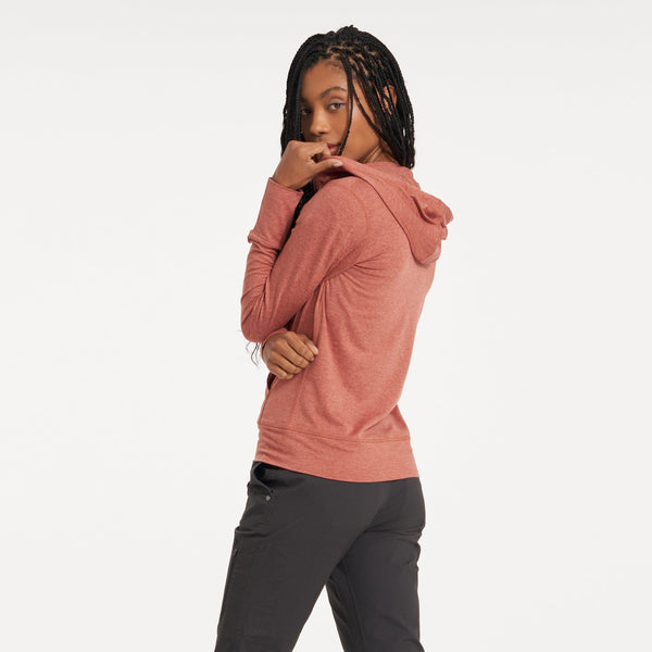 Halo Performance Hoodie | Cinnamon Heather