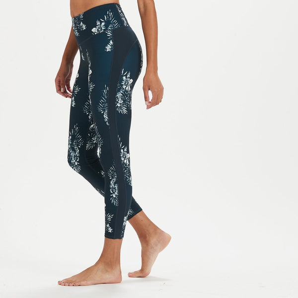 Seascape Water Legging | Indigo Vintage Floral