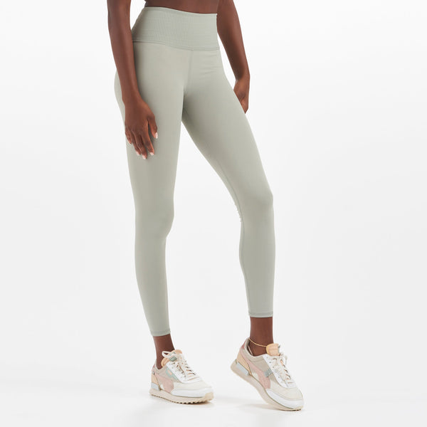 Rib Studio Legging | Eucalyptus