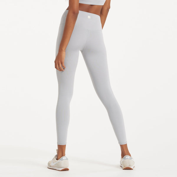 Lux Rib Studio Legging | Pale Grey Heather