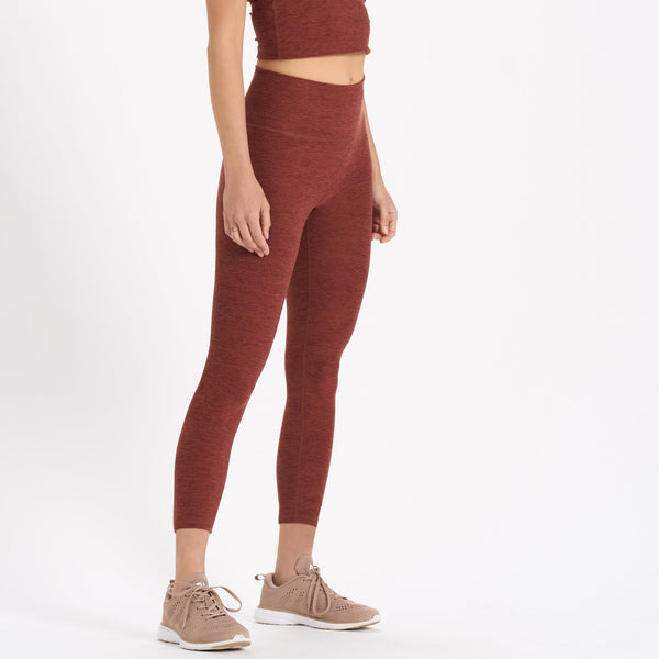 Clean Elevation Legging-Short | Brick Heather