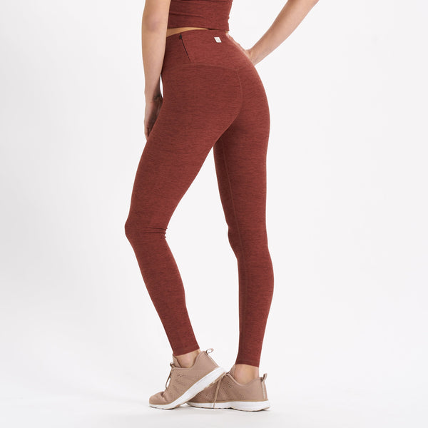 Clean Elevation Legging-Long | Brick Heather