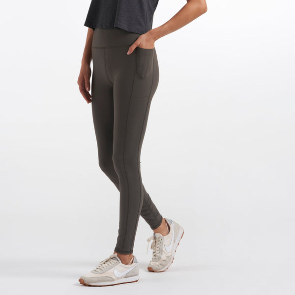 Studio Pocket Legging-Long | Oregano