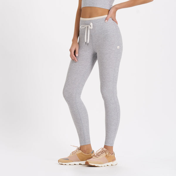 Vibe Elevation Legging | Light Heather Grey