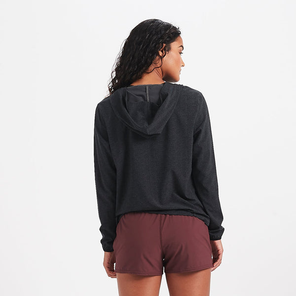 Westerly Packable Pullover | Charcoal Twill Texture