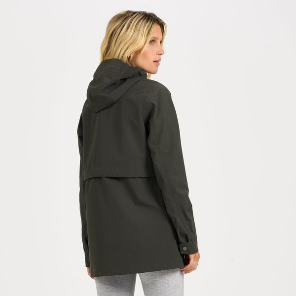 Womens Palisades Rain Jacket | Dark Oregano