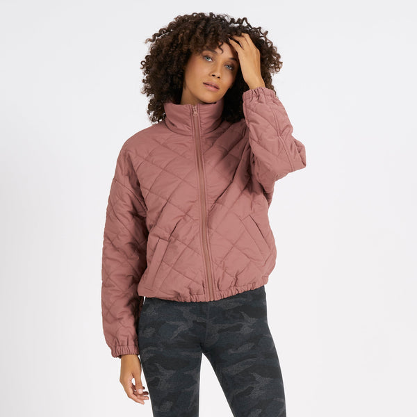 Echo Insulated Bomber | Terracotta