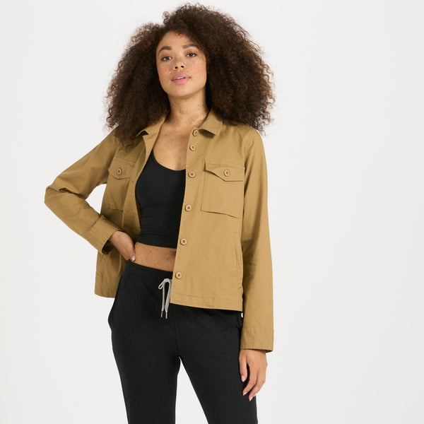 Womens Ripstop Jacket | Wheat