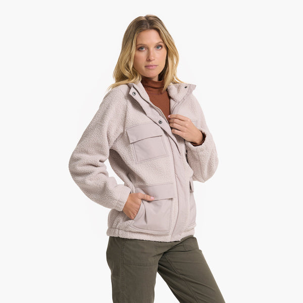 Utility Sherpa Jacket | Dark Salt