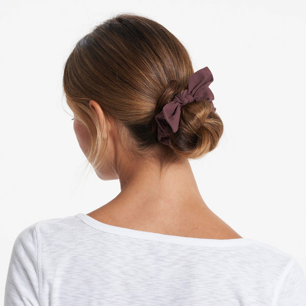 Tie Scrunchy | Chestnut